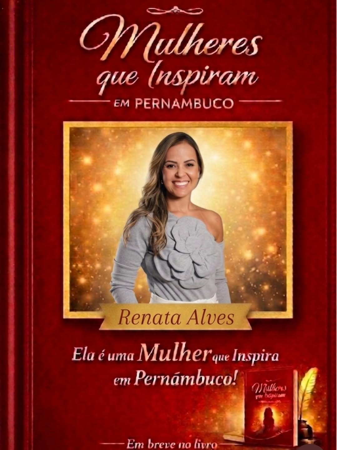 Renata Alves  é daquelas mulheres que nasceram para comunicar, inspirar e transformar.