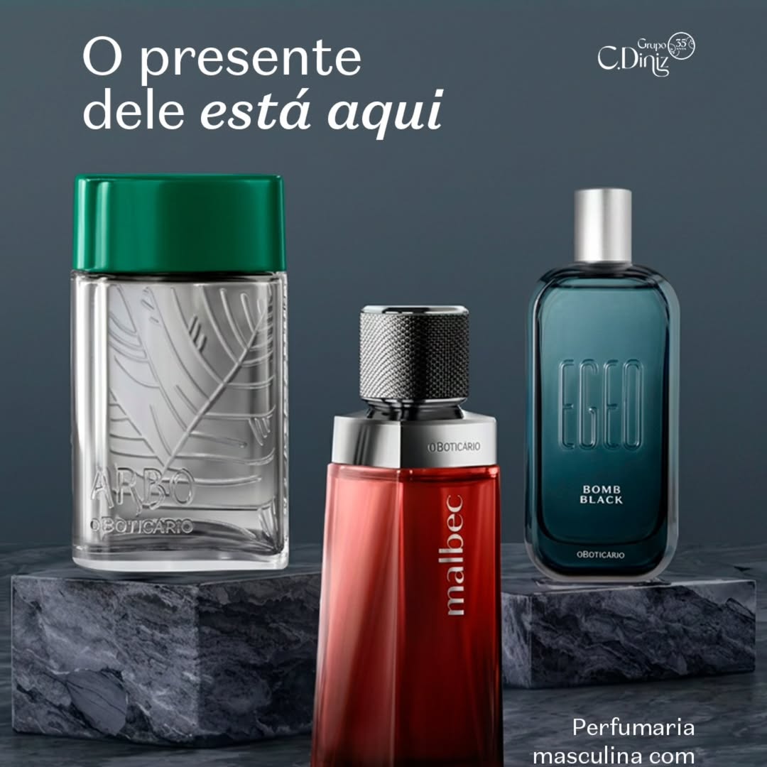 O presente dele está aqui.