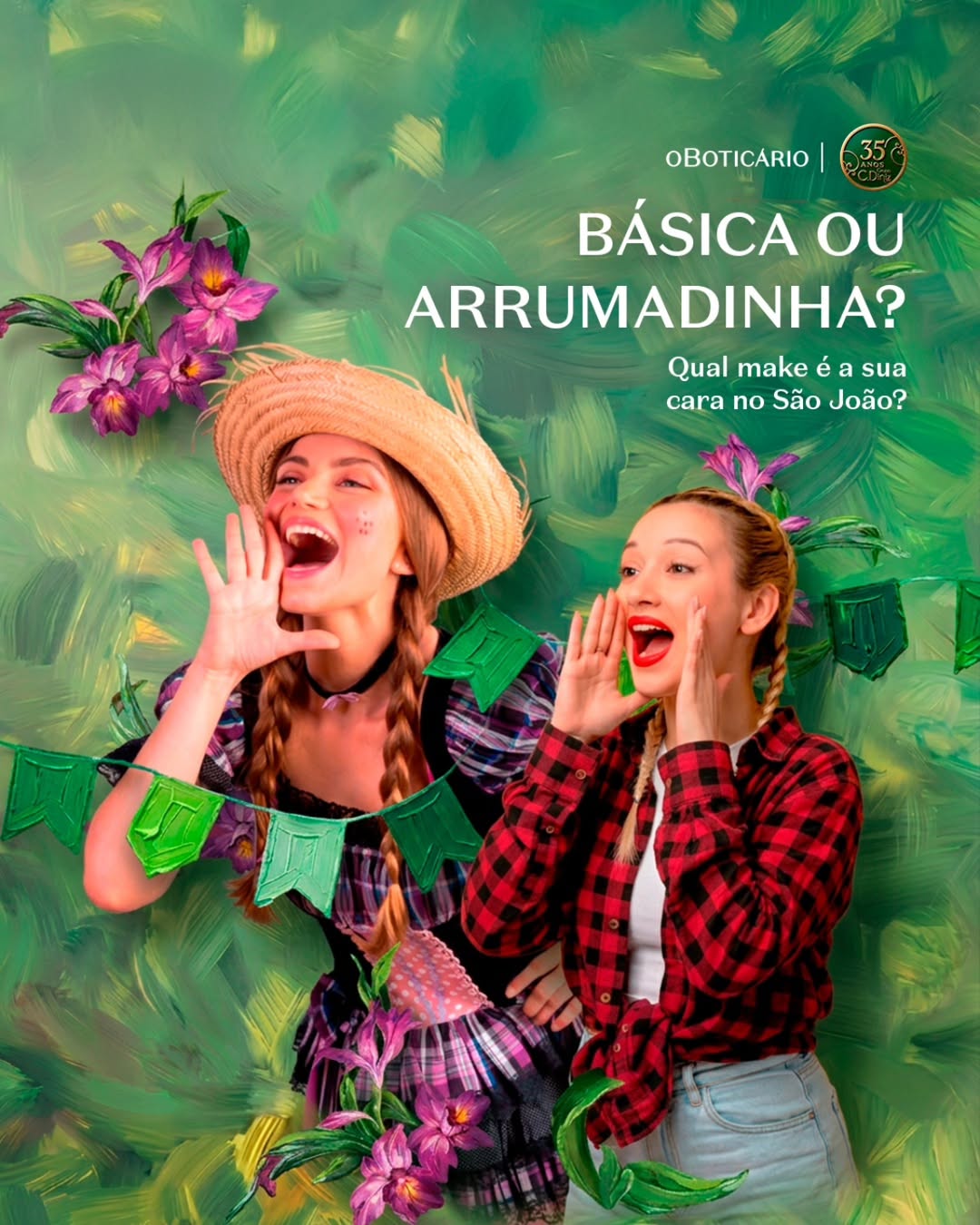 SÃO JOÃO É TEMPO DE BRILHAR!