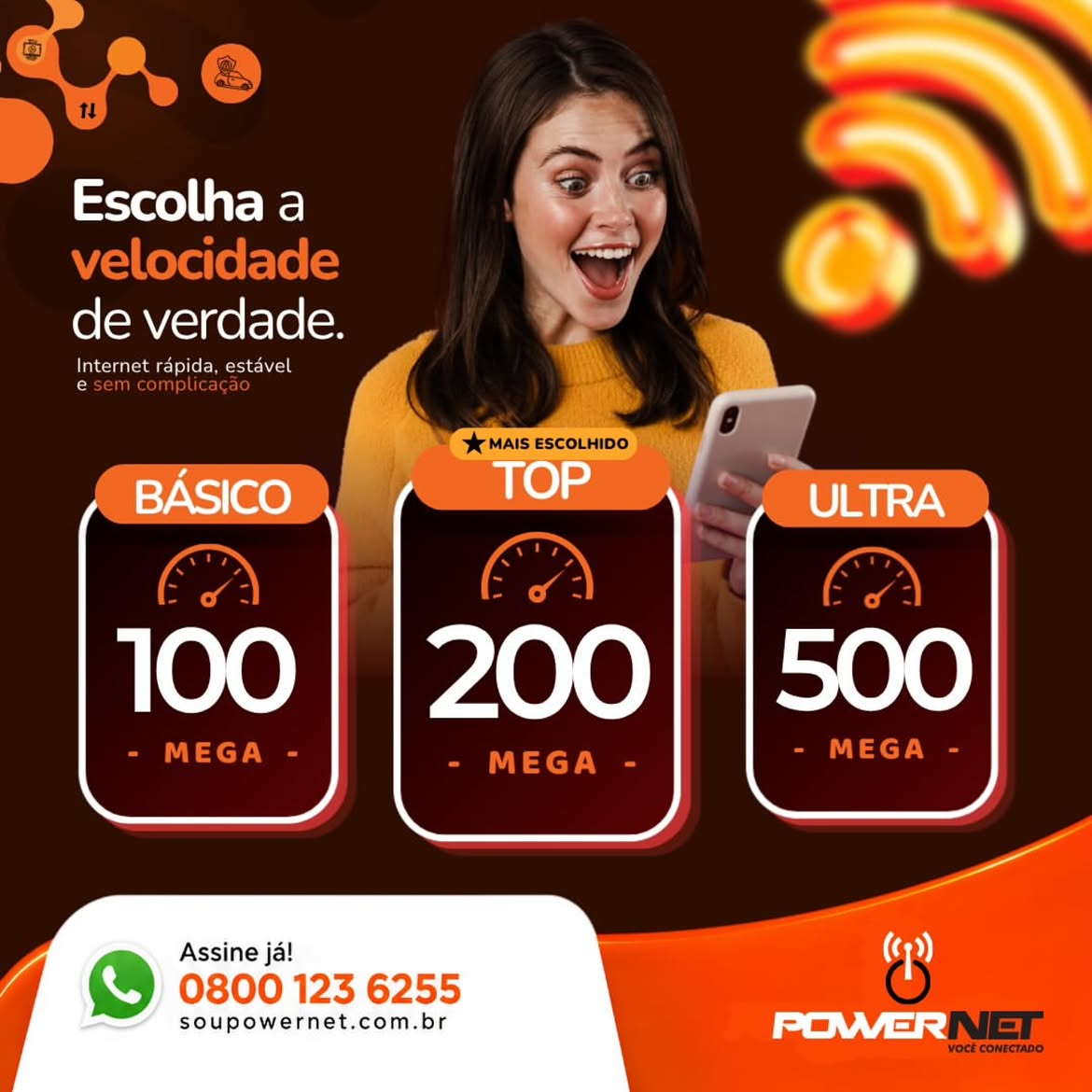 A internet que acompanha o seu ritmo de vida está aqui!