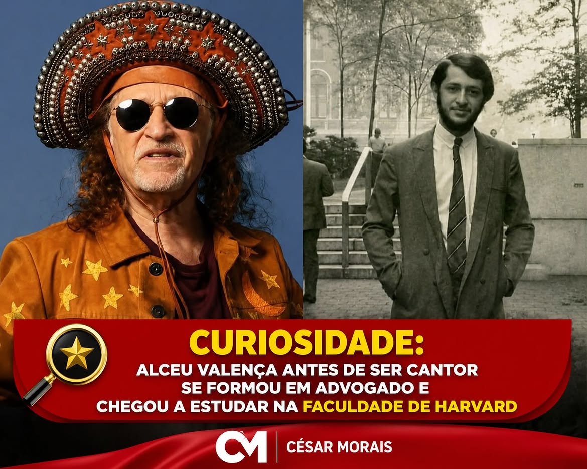 VOCÊ SABIA? ANTES DA MÚSICA, ALCEU VALENÇA SE FORMOU EM DIREITO